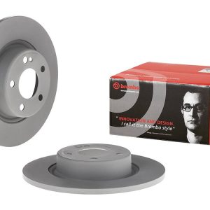 Brembo Brake Rotor, Solid, One Piece Design, Wheel Bolt Pattern 5 X 112 Millimeter – 08D53013C02