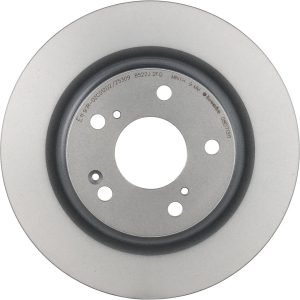 Brembo Brake Rotor, Prime, Solid, One Piece Design, Wheel Bolt Pattern 5 X 120 Millimeter – 08D71311C02
