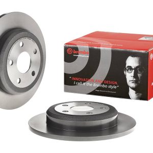 Brembo Brake Rotor, Solid, One Piece Design, Wheel Bolt Pattern 5 X 127 Millimeter – 08N23311C02