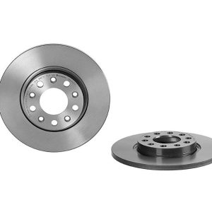 Brembo Brake Rotor, Solid, One Piece Design, Wheel Bolt Pattern 5 X 110 Millimeter – 08N28211C02
