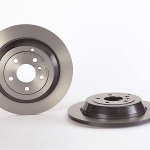 Brembo Brake Rotor, Solid, One Piece Design, Wheel Bolt Pattern 5 X 112 Millimeter – 08R10111C02