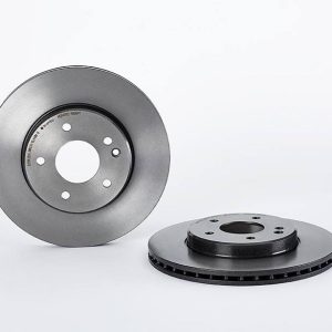 Brembo Brake Rotor, Vented, One Piece Design, Wheel Bolt Pattern 5 X 112 Millimeter – 09486941C02