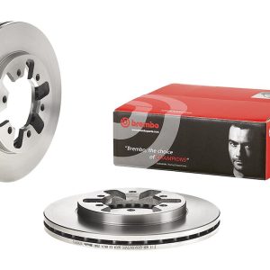 Brembo Brake Rotor, Vented, One Piece Design, Wheel Bolt Pattern 6 X 103 Millimeter – 09505910C02
