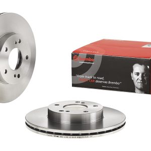 Brembo Brake Rotor, Vented, One Piece Design, Wheel Bolt Pattern 5 X 114.3 Millimeter – 09525410C02