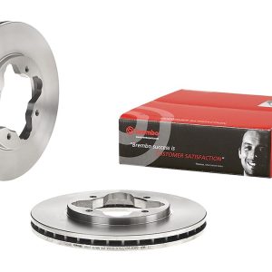 Brembo Brake Rotor, Vented, One Piece Design, Wheel Bolt Pattern 4 X 114.3 Millimeter – 09529014C02