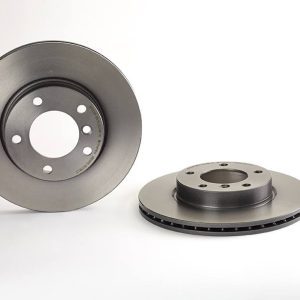 Brembo Brake Rotor, Vented, One Piece Design, Wheel Bolt Pattern 5 X 120 Millimeter – 09539031C02