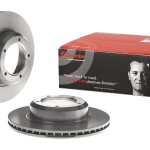 Brembo Brake Rotor, Vented, One Piece Design, Wheel Bolt Pattern 5 X 127 Millimeter – 09548811C02