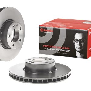 Brembo Brake Rotor, Vented, One Piece Design, Wheel Bolt Pattern 5 X 120 Millimeter – 09557921C02