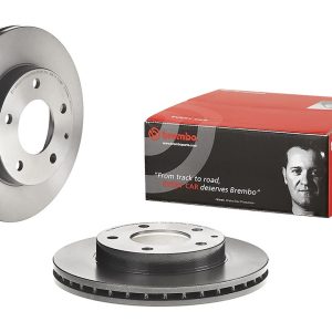 Brembo Brake Rotor, Vented, One Piece Design, Wheel Bolt Pattern 5 X 114.3 Millimeter – 09558411C02
