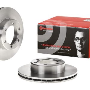 Brembo Brake Rotor, Vented, One Piece Design, Wheel Bolt Pattern 6 X 127 Millimeter – 09574210C02