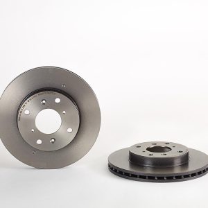 Brembo Brake Rotor, Vented, One Piece Design, Wheel Bolt Pattern 4 X 114.3 Millimeter – 09675321C02