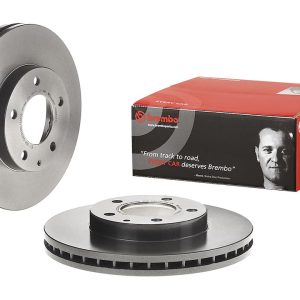 Brembo Brake Rotor, Vented, One Piece Design, Wheel Bolt Pattern 5 X 114.3 Millimeter – 09686311C02