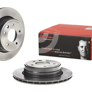 Brembo Brake Rotor, Vented, One Piece Design, Wheel Bolt Pattern 5 X 120.65 Millimeter – 09721721C02