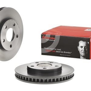 Brembo Brake Rotor, Vented, One Piece Design, Wheel Bolt Pattern 5 X 118 Millimeter – 09737611C02