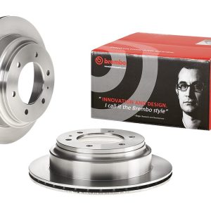 Brembo Brake Rotor, Vented, One Piece Design, Wheel Bolt Pattern 6 X 139.7 Millimeter – 09737710C02