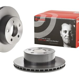 Brembo Brake Rotor, Vented, One Piece Design, Wheel Bolt Pattern 5 X 114.3 Millimeter – 09742181C02