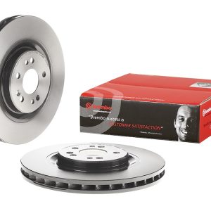 Brembo Brake Rotor, Vented, One Piece Design, Wheel Bolt Pattern 5 X 112 Millimeter – 09760611C02