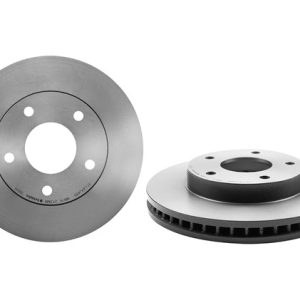 Brembo Brake Rotor, Vented, One Piece Design, Wheel Bolt Pattern 5 X 120.65 Millimeter – 09765111C02