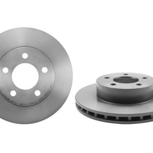 Brembo Brake Rotor, Vented, One Piece Design, Wheel Bolt Pattern 5 X 114.3 Millimeter – 09765211C02
