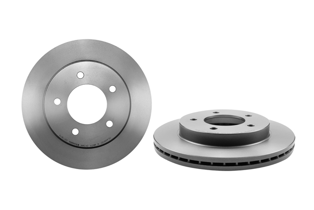 Brembo Brake Rotor, Vented, One Piece Design, Wheel Bolt Pattern 5 X 135 Millimeter – 09778711C02