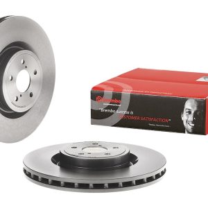 Brembo Brake Rotor, Vented, One Piece Design, Wheel Bolt Pattern 5 X 100 Millimeter – 09781211C02