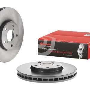 Brembo Brake Rotor, Vented, One Piece Design, Wheel Bolt Pattern 5 X 114.3 Millimeter – 09793111C02