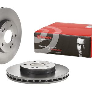 Brembo Brake Rotor, Vented, One Piece Design, Wheel Bolt Pattern 5 X 114.3 Millimeter – 09793311C02