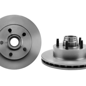 Brembo Brake Rotor, Vented, One Piece Design, Wheel Bolt Pattern 5 X 114.3 Millimeter – 09819180C02