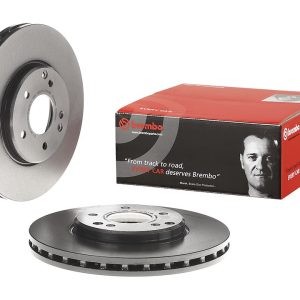 Brembo Brake Rotor, Vented, One Piece Design, Wheel Bolt Pattern 5 X 112 Millimeter – 09830421C02