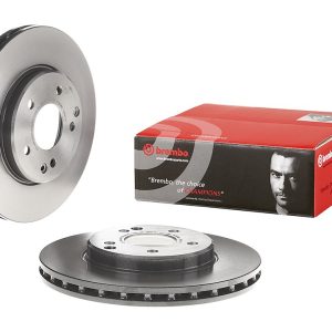 Brembo Brake Rotor, Vented, One Piece Design, Wheel Bolt Pattern 5 X 112 Millimeter – 09841111C02
