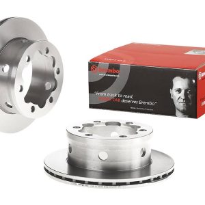 Brembo Brake Rotor, Vented, One Piece Design, Wheel Bolt Pattern 6 X 145 Millimeter – 09847510C02