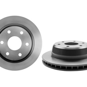 Brembo Brake Rotor, Vented, One Piece Design, Wheel Bolt Pattern 6 X 139.7 Millimeter – 09860881C02