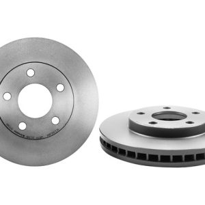 Brembo Brake Rotor, Vented, One Piece Design, Wheel Bolt Pattern 5 X 117.82 Millimeter – 09870981C02