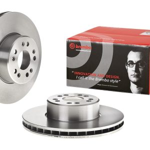 Brembo Brake Rotor, Vented, One Piece Design, Wheel Bolt Pattern 5 X 112 Millimeter – 09872610C02