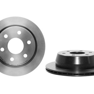 Brembo Brake Rotor, Vented, One Piece Design, Wheel Bolt Pattern 6 X 139.7 Millimeter – 09881081C02