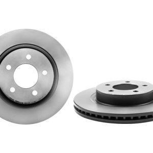 Brembo Brake Rotor, Vented, One Piece Design, Wheel Bolt Pattern 5 X 114.3 Millimeter – 09881881C02