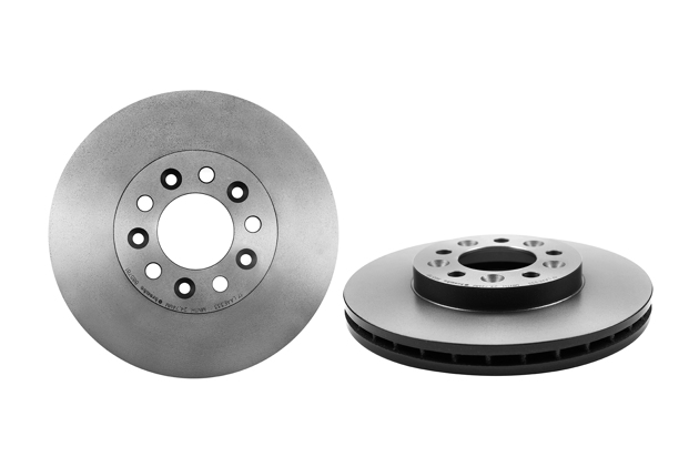 Brembo Brake Rotor, Vented, One Piece Design, Wheel Bolt Pattern 5 X 107.95 Millimeter – 09885781C02