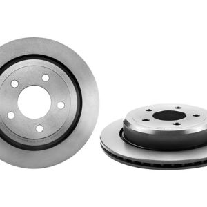 Brembo Brake Rotor, Vented, One Piece Design, Wheel Bolt Pattern 5 X 114.3 Millimeter – 09887111C02
