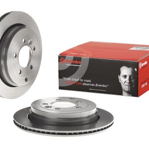 Brembo Brake Rotor, Vented, One Piece Design, Wheel Bolt Pattern 5 X 120 Millimeter – 09887431C02
