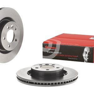 Brembo Brake Rotor, Vented, One Piece Design, Wheel Bolt Pattern 5 X 120 Millimeter – 09887531C02