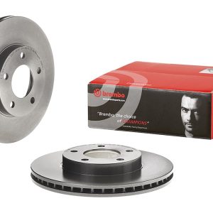 Brembo Brake Rotor, Vented, One Piece Design, Wheel Bolt Pattern 5 X 114.3 Millimeter – 09895311C02