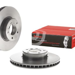 Brembo Brake Rotor, Vented, One Piece Design, Wheel Bolt Pattern 5 X 120 Millimeter – 09896121C02