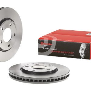 Brembo Brake Rotor, Vented, One Piece Design, Wheel Bolt Pattern 5 X 114.3 Millimeter – 09897711C02
