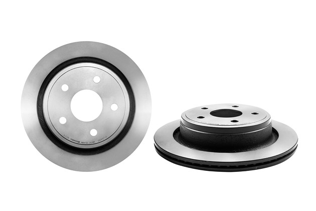 Brembo Brake Rotor, Vented, One Piece Design, Wheel Bolt Pattern 5 X 139.7 Millimeter – 09903711C02