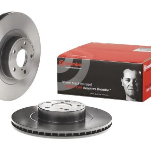 Brembo Brake Rotor, Vented, One Piece Design, Wheel Bolt Pattern 5 X 100 Millimeter – 09907711C02