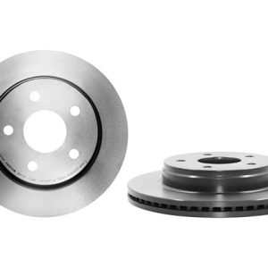 Brembo Brake Rotor, Vented, One Piece Design, Wheel Bolt Pattern 5 X 139.7 Millimeter – 09914411C02