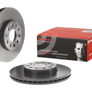 Brembo Brake Rotor, Vented, One Piece Design, Wheel Bolt Pattern 5 X 112 Millimeter – 09914511C02