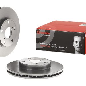 Brembo Brake Rotor, Vented, One Piece Design, Wheel Bolt Pattern 5 X 114.3 Millimeter – 09918511C02