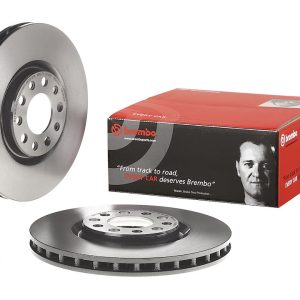 Brembo Brake Rotor, Vented, One Piece Design, Wheel Bolt Pattern 5 X 110 Millimeter – 09936321C02