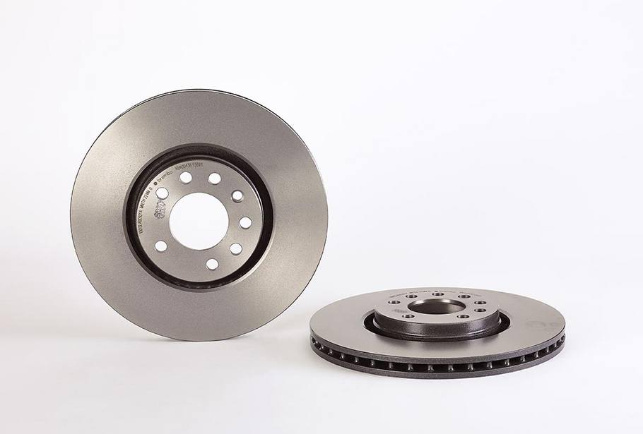 Brembo Brake Rotor, Vented, One Piece Design, Wheel Bolt Pattern 5 X 110 Millimeter – 09936911C02